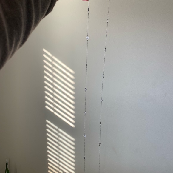 Nadri Bezel Long Station Necklace - Picture 3 of 3